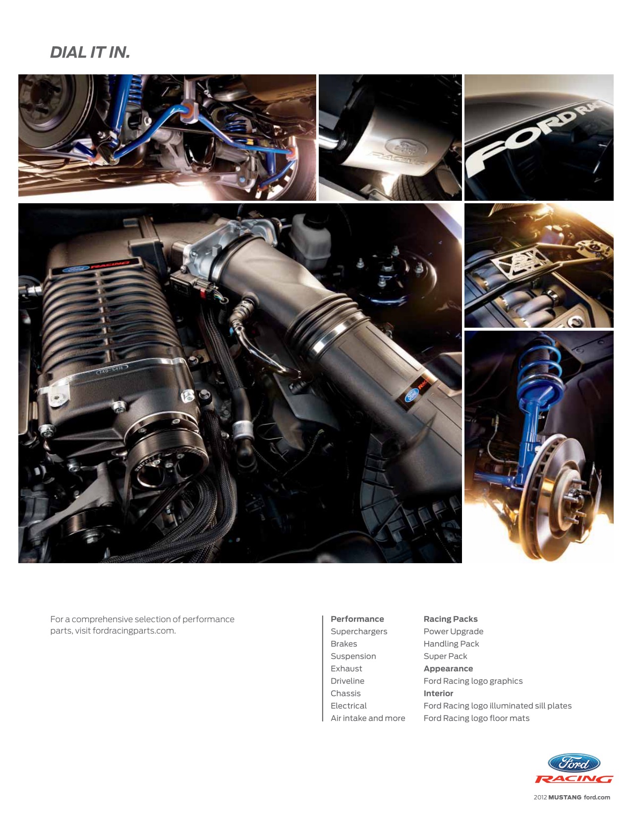 2012 Ford Mustang Brochure Page 7